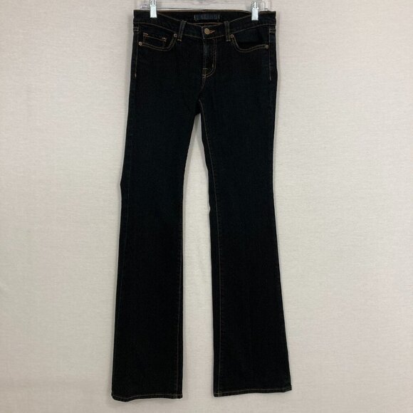 J. Brand Dark Wash Jett Bootcut Jeans size 28 Preppy - Picture 1 of 11